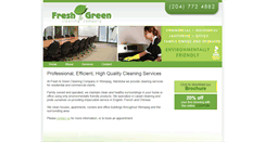 Desktop Screenshot of freshandgreencleaning.com